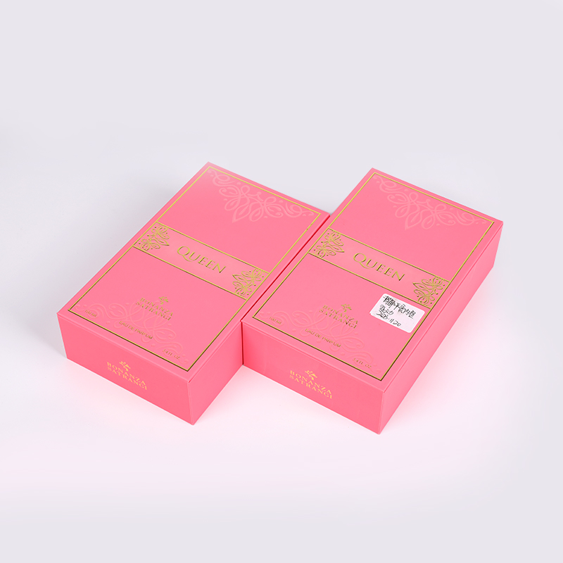 সোনার হট স্ট্যাম্পিং সহ খাঁটি মরুভূমির সুগন্ধি বাক্স