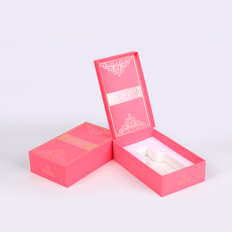 সোনার হট স্ট্যাম্পিং সহ খাঁটি মরুভূমির সুগন্ধি বাক্স